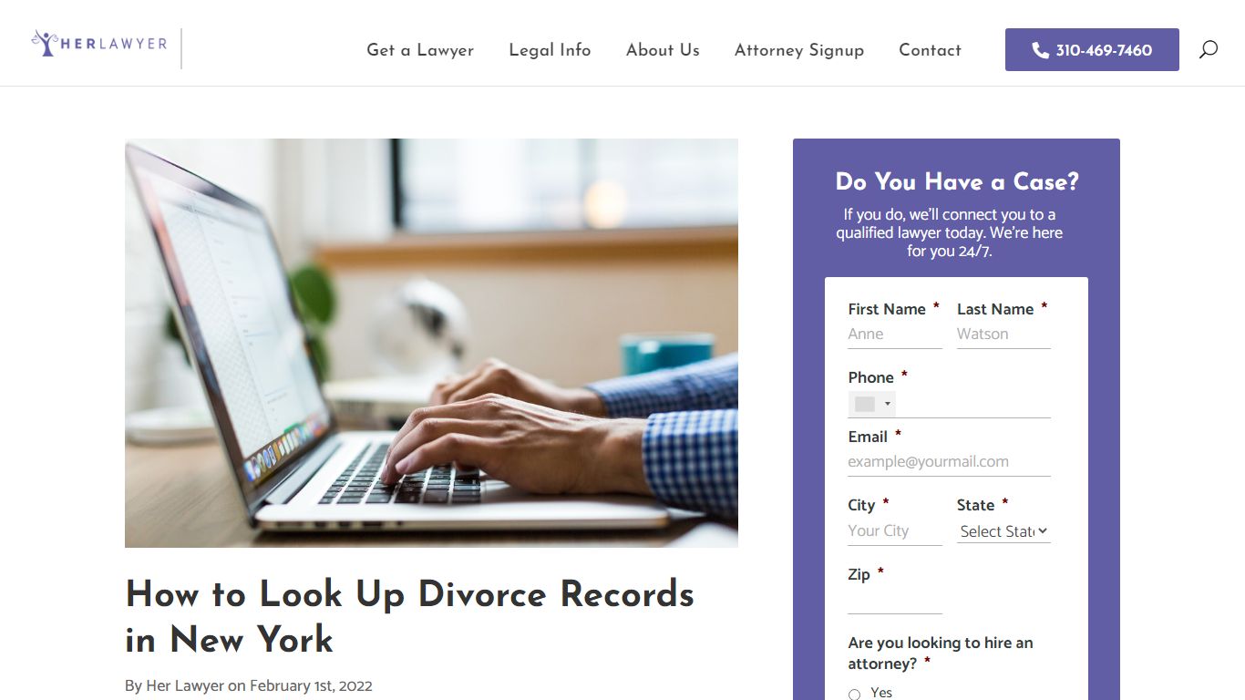 How to Look Up Divorce Records in New York - Her Lawyer